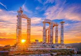 Temple of Poseidon Photos | Stunning Views at Cape Sounion