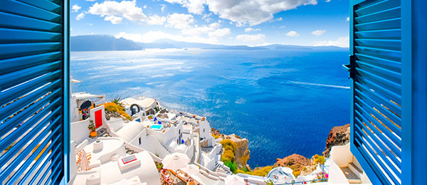 LANDSCAPES OF THE GREEK ISLANDS & ITALY 